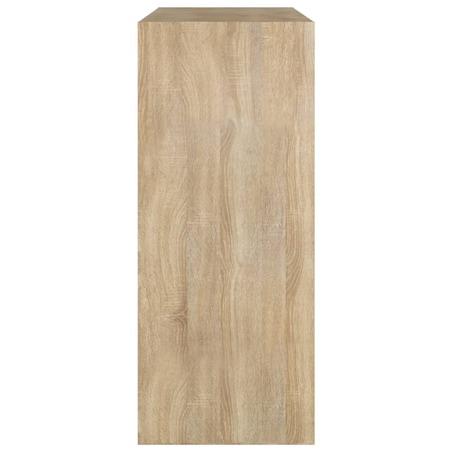 vidaXL Regał na książki/przegroda, dąb sonoma, 80x30x72 cm