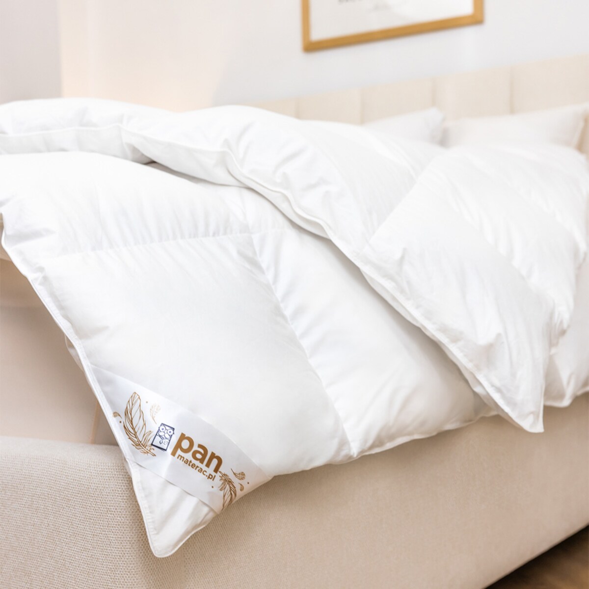 Kołdra puchowa całoroczna 200x220 DELICATE marki PAN MATERAC