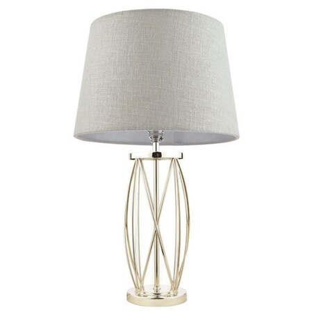 Lampa na komodę Beckworth LA3725834-Q Dar Lighting szklana nikiel