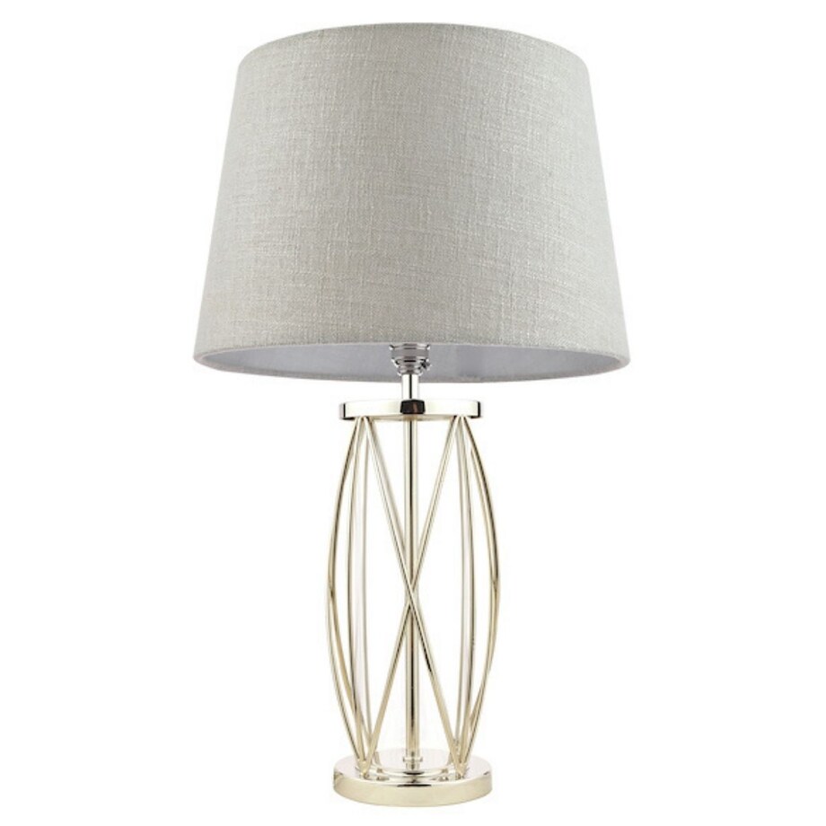 Lampa na komodę Beckworth LA3725834-Q Dar Lighting szklana nikiel