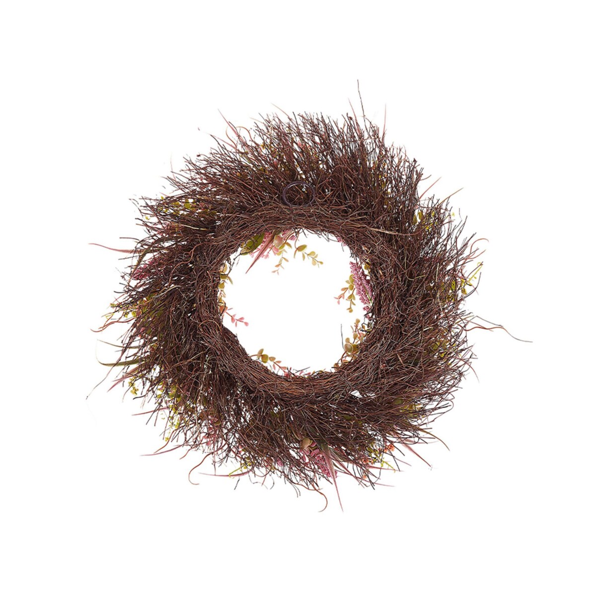 Wianek na drzwi ø 50 cm różowo-zielony GUANCHA