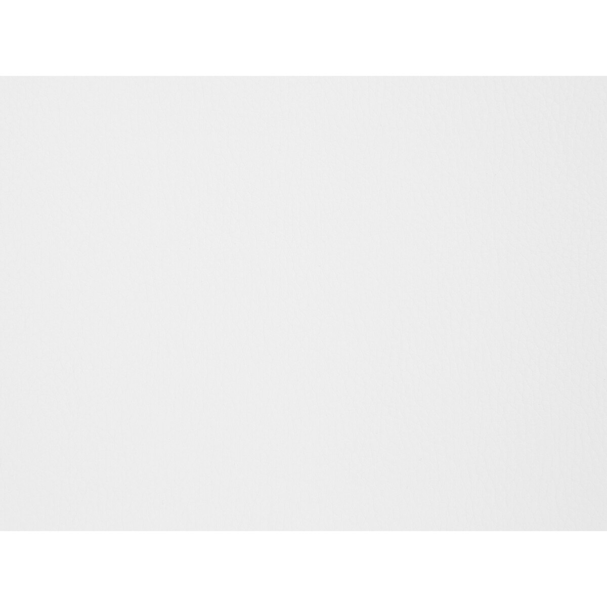 Krzesło biurowe regulowane ekoskóra białe VAMO