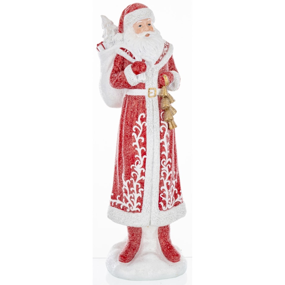 Figurka - Mikołaj z dzwonkami CAMPANE 38x12 cm