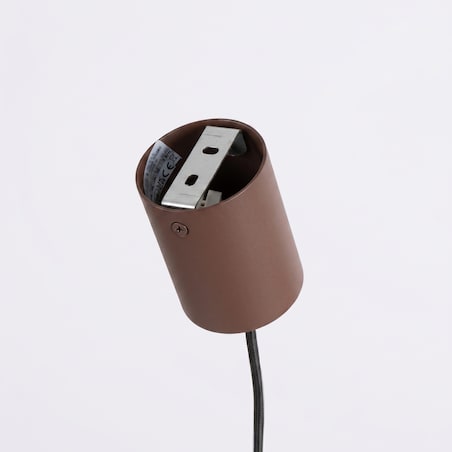 Żyrandol AURA 4 brązowa Gx53