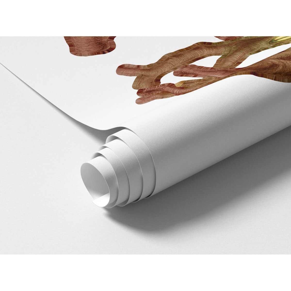 Zestaw naklejek na ścianę, Leśne domki, 130cm