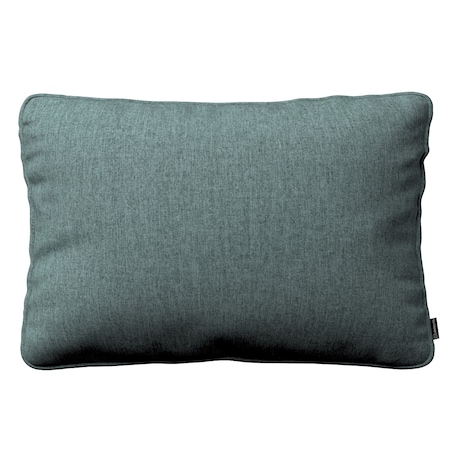 Poszewka Gabi na poduszkę prostokątna 60x40 szary błękit szenil