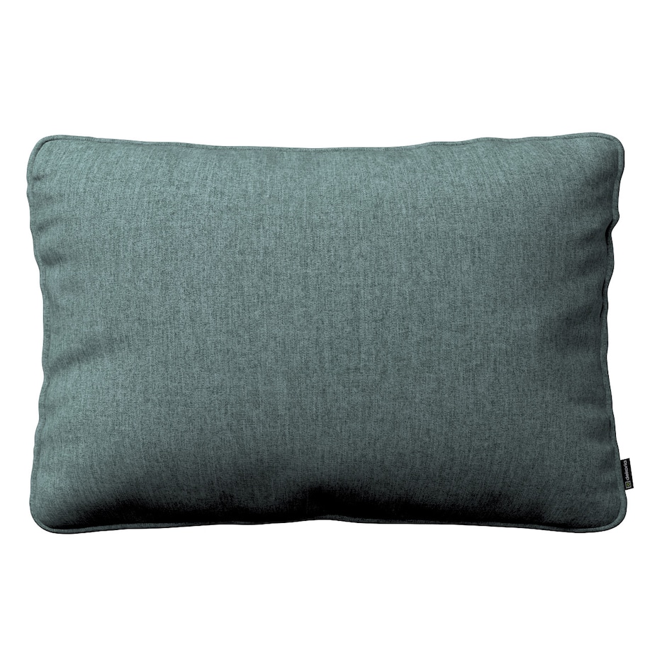 Poszewka Gabi na poduszkę prostokątna 60x40 szary błękit szenil