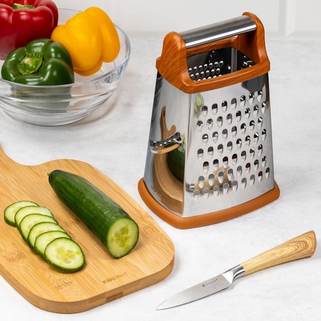 Tarka 4-krawedziowa do warzyw warzyw sera czekolady KINGHOFF