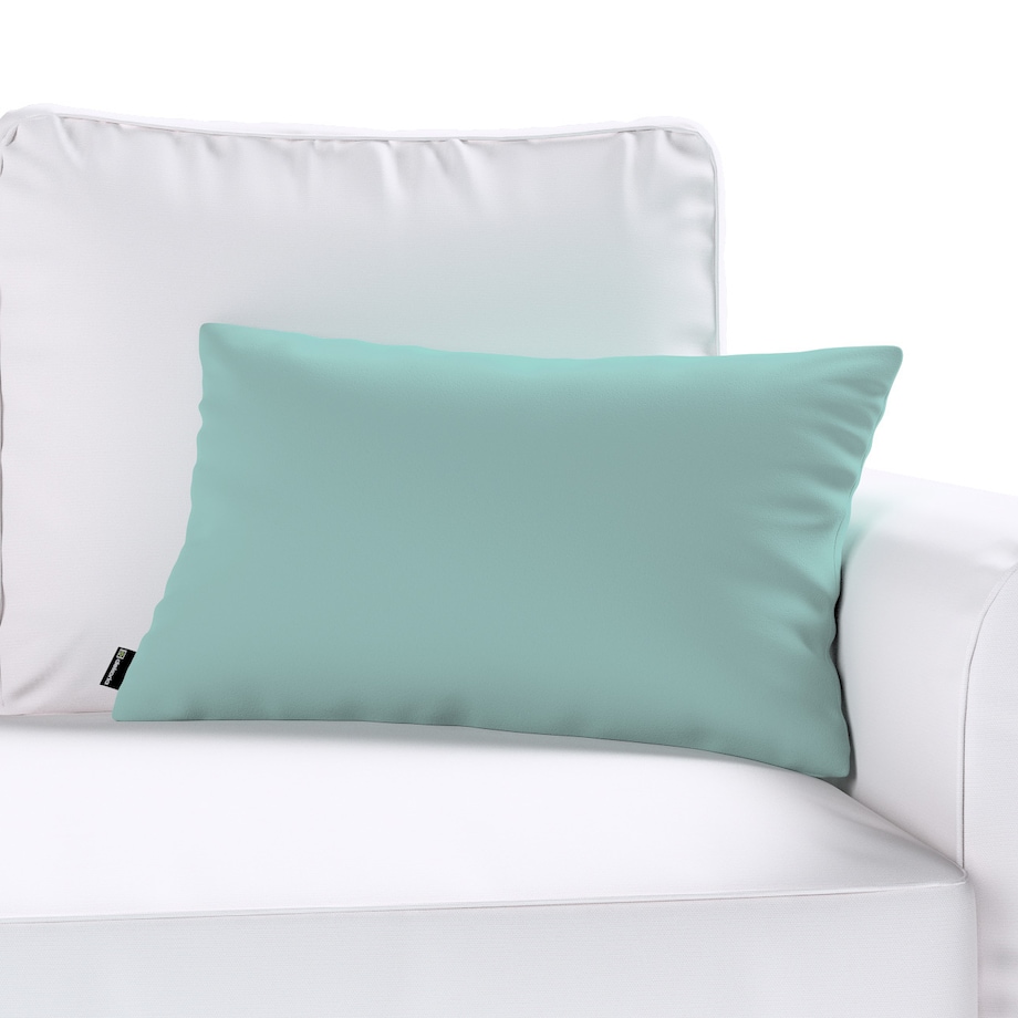 Poszewka Kinga na poduszkę prostokątną 60x40 jasny turkus