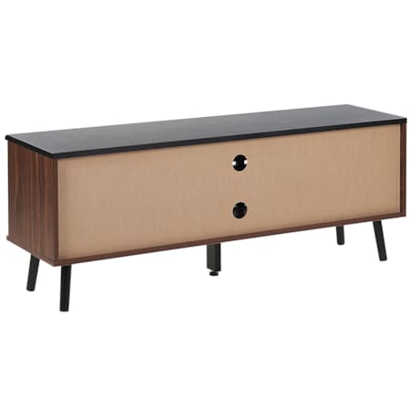 Szafka RTV ciemne drewno PERTH