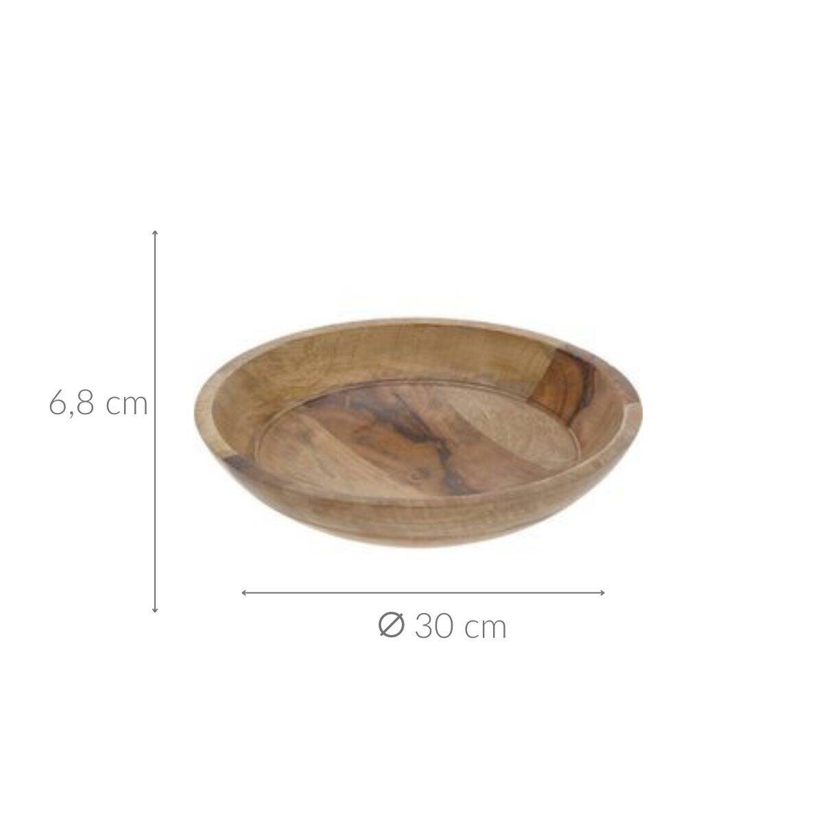 Misa drewniana, Ø 30 cm