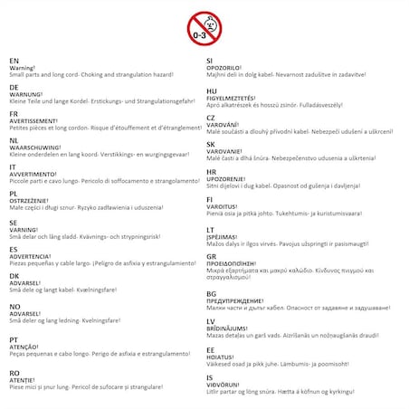 vidaXL Pluszowy konik, stojący, czarno-biały, XXL