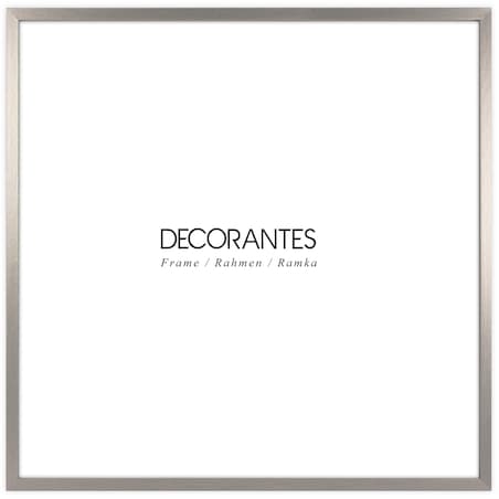 Srebrna ramka na zdjęcia 50x50 cm rama MDF ramki do zdjęć FRAMAI®