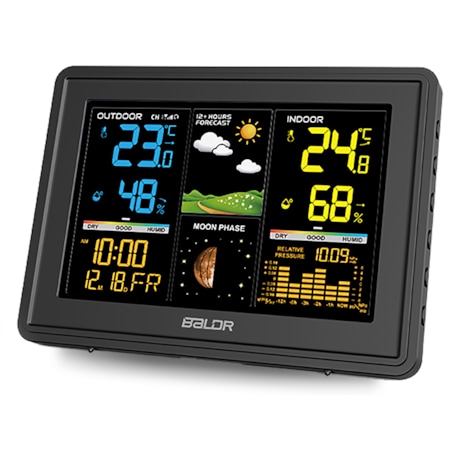 Bezprzewodowa stacja pogodowa pogody higrometr Baldr