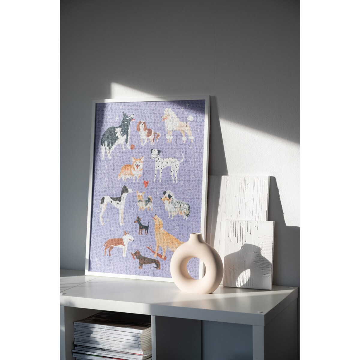 Muno Puzzle "Psinki" by Weronika Cholewa Puzzle z psami 1000 el. w ozdobnej tubie