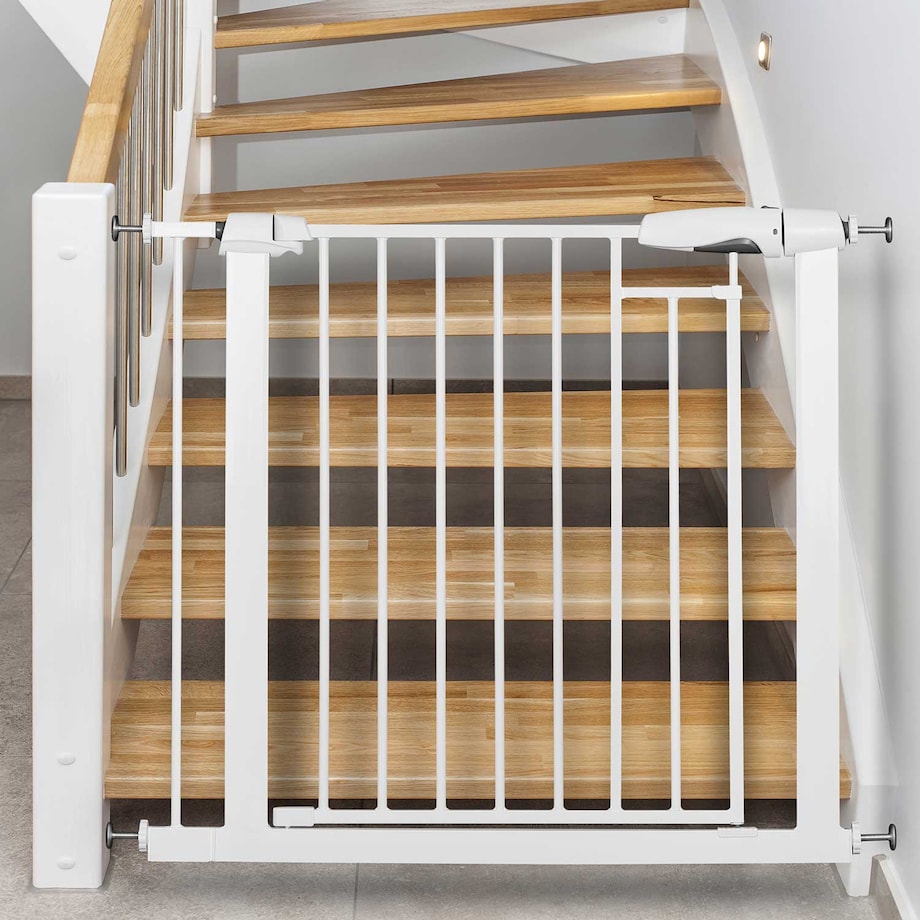 Barierka zabezpieczająca Nukido na schody drzwi rozporowa 76-104cm 718600