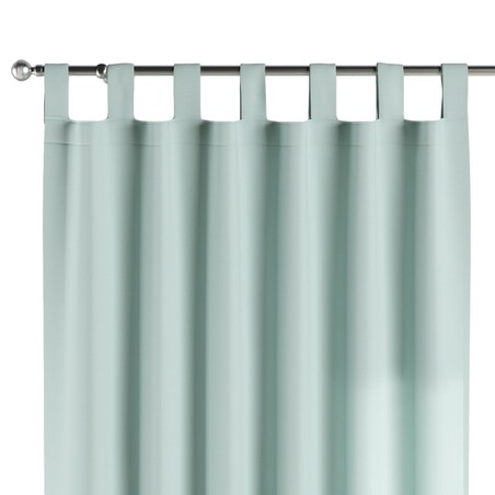 Zasłona na szelkach 1 szt. 130x245 pastelowy błękit