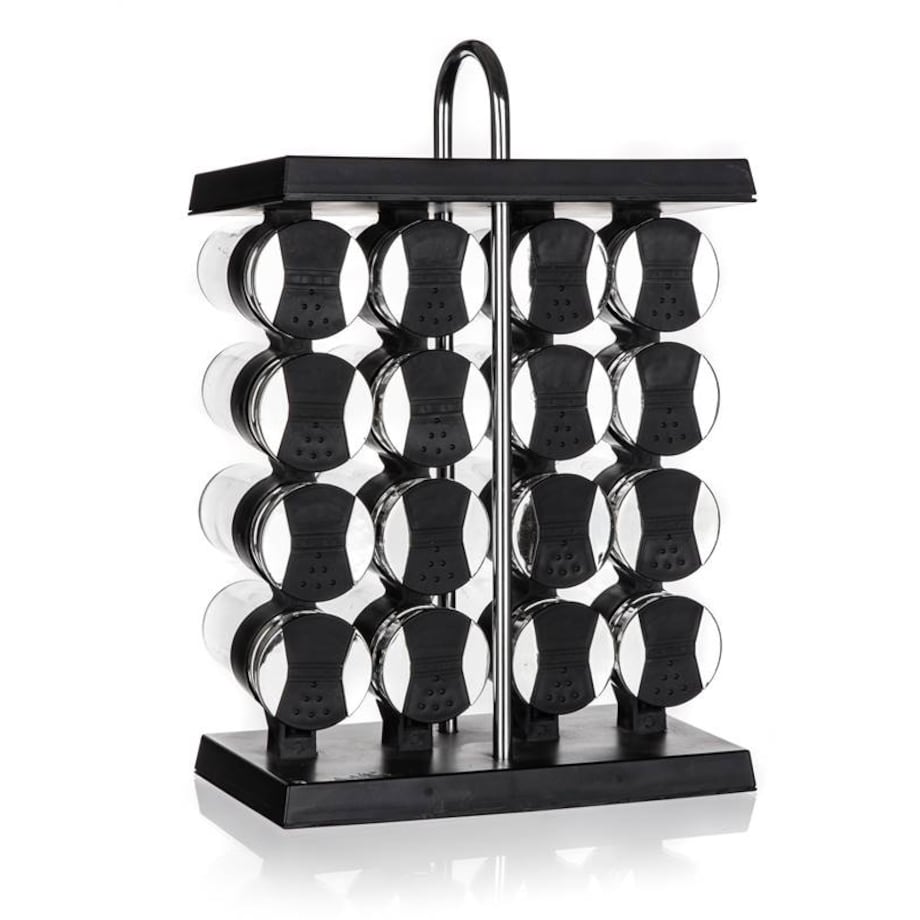 POJEMNIKI NA PRZYPRAWY W STOJAKU BANQUET słoiczki kuchenne zioła nasiona