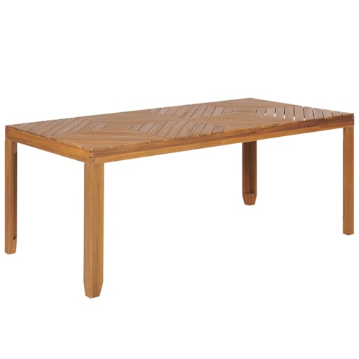 Stół ogrodowy drewno akacjowe 180 x 90 cm BARATTI