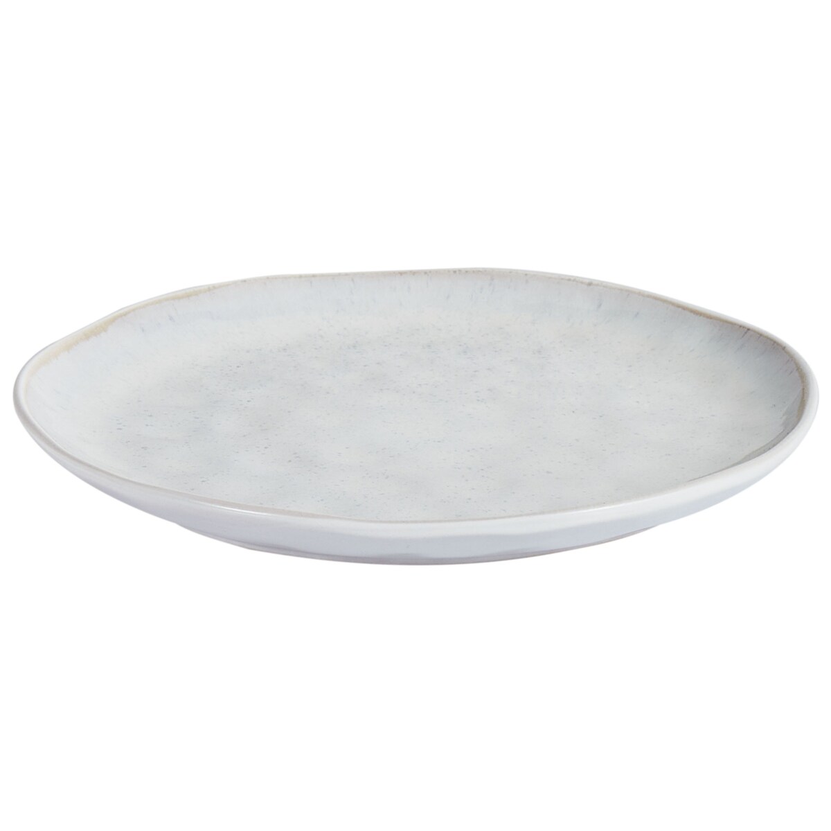 Zestaw 8 dużych talerzy SESAME Kamionka Jasnoszary