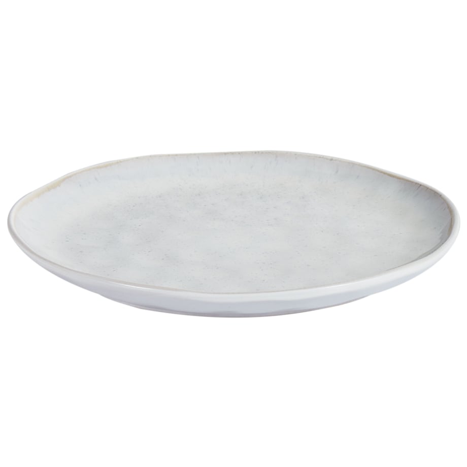 Zestaw 8 dużych talerzy SESAME Kamionka Jasnoszary