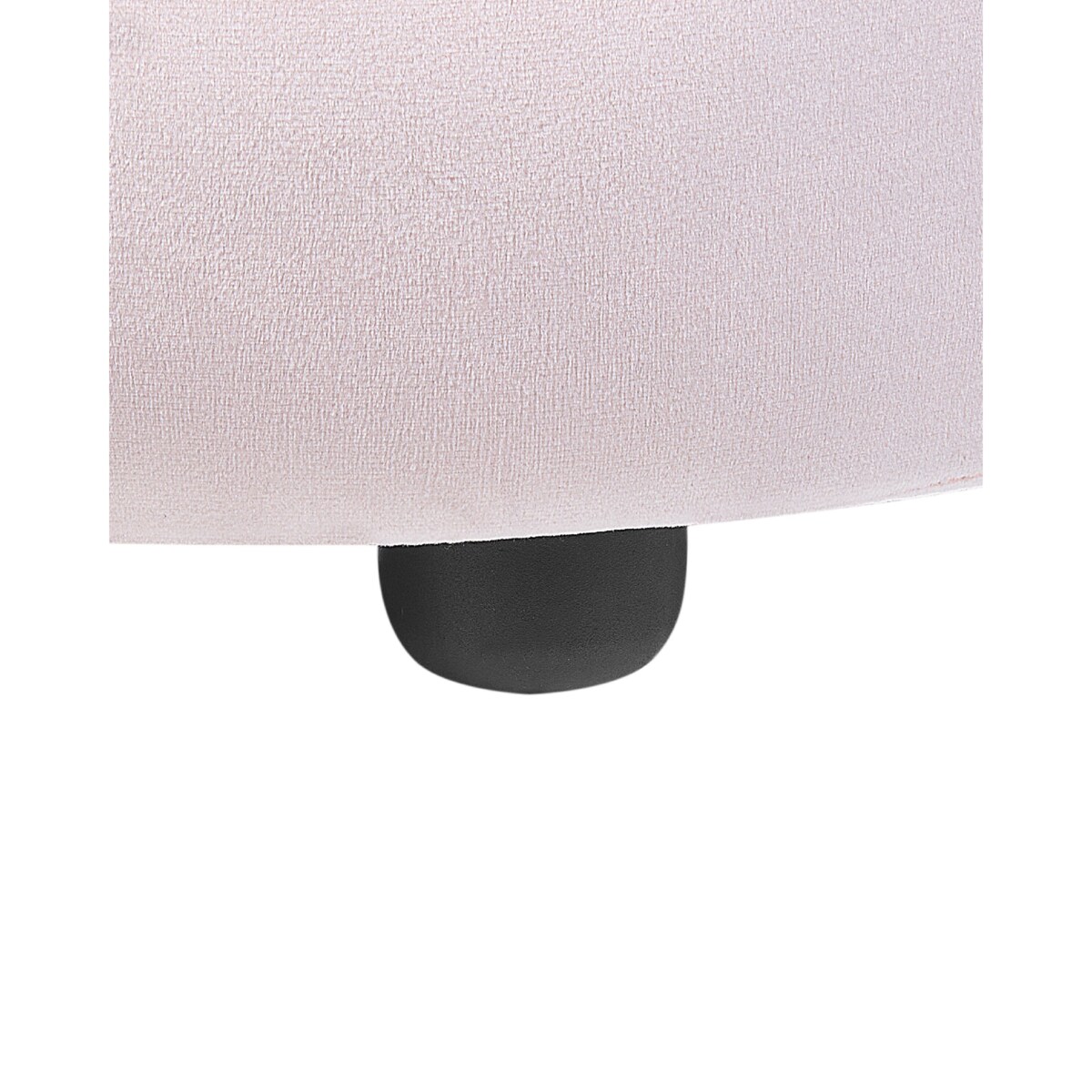 Fotel dziecięcy welurowy korona różowy VEGA