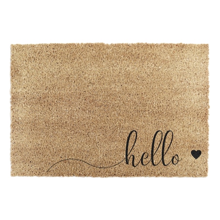 Wycieraczka hello serce