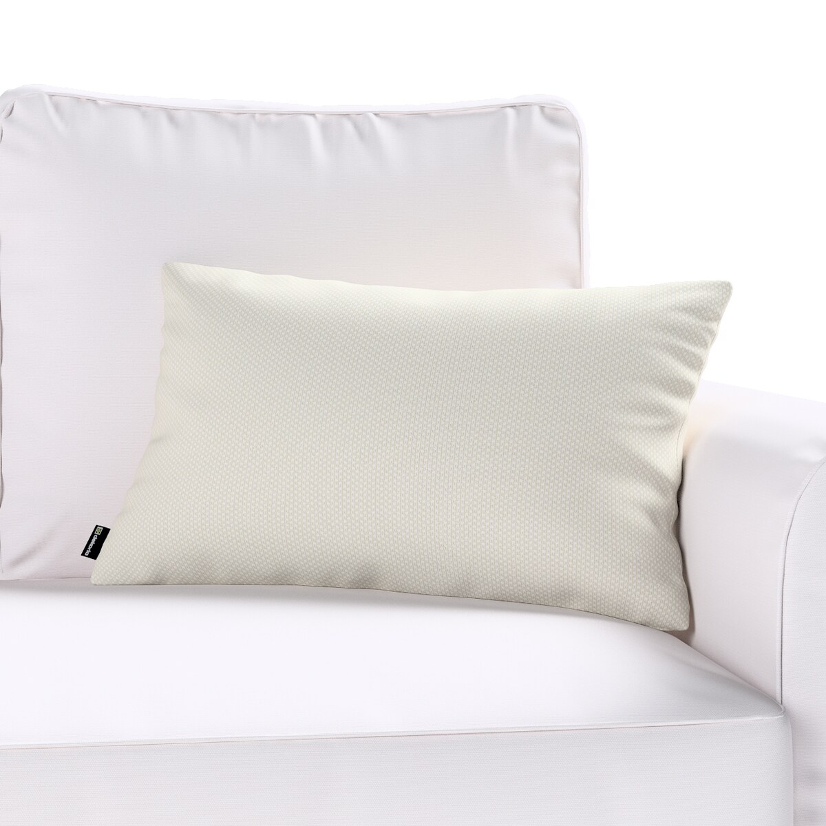 Poszewka Kinga na poduszkę prostokątną 47x28 jasny szary