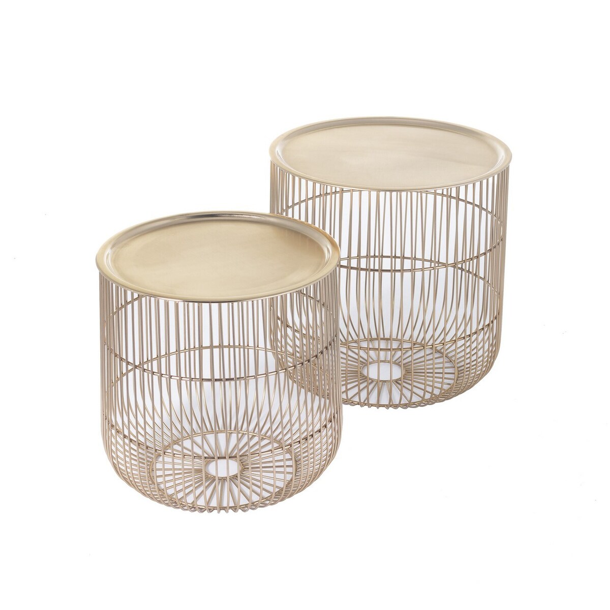 Zestaw stolików Oro 2szt., 39 x 39 x 42 cm