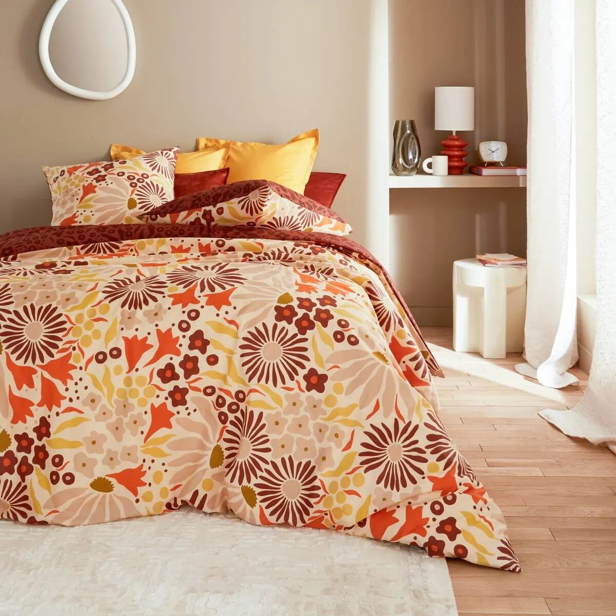 Komplet pościeli bawełnianej Daisie 240x220 cm