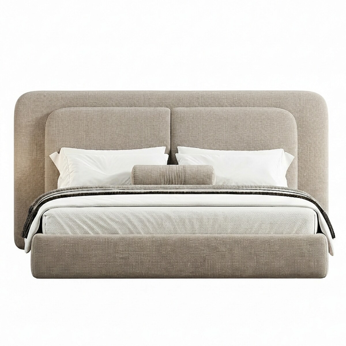 Łóżko Tapicerowane Prime 140X200 Stelaż Pojemnik Na Pościel Wind 11