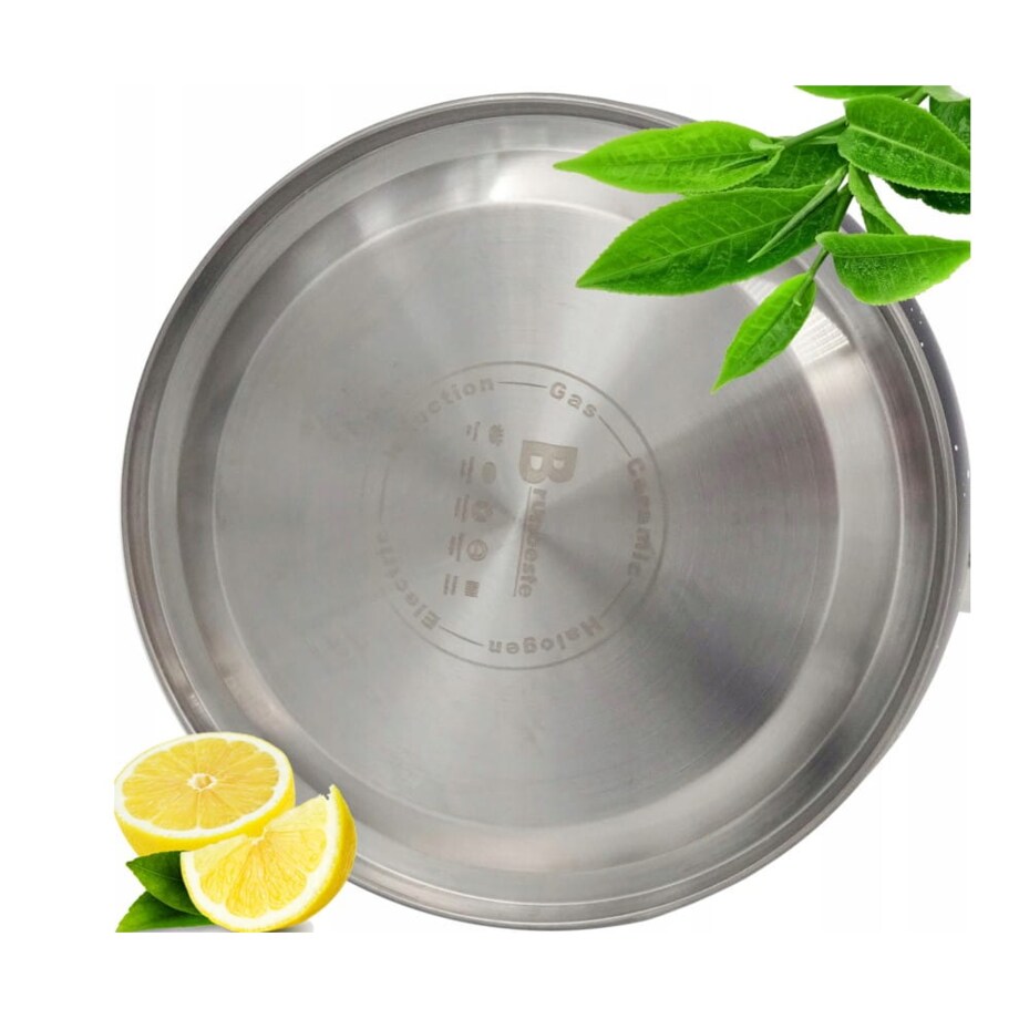 Czajnik stalowy 2.7L indukcja gaz BRUNBESTE czarny Rose Gold BB-2419