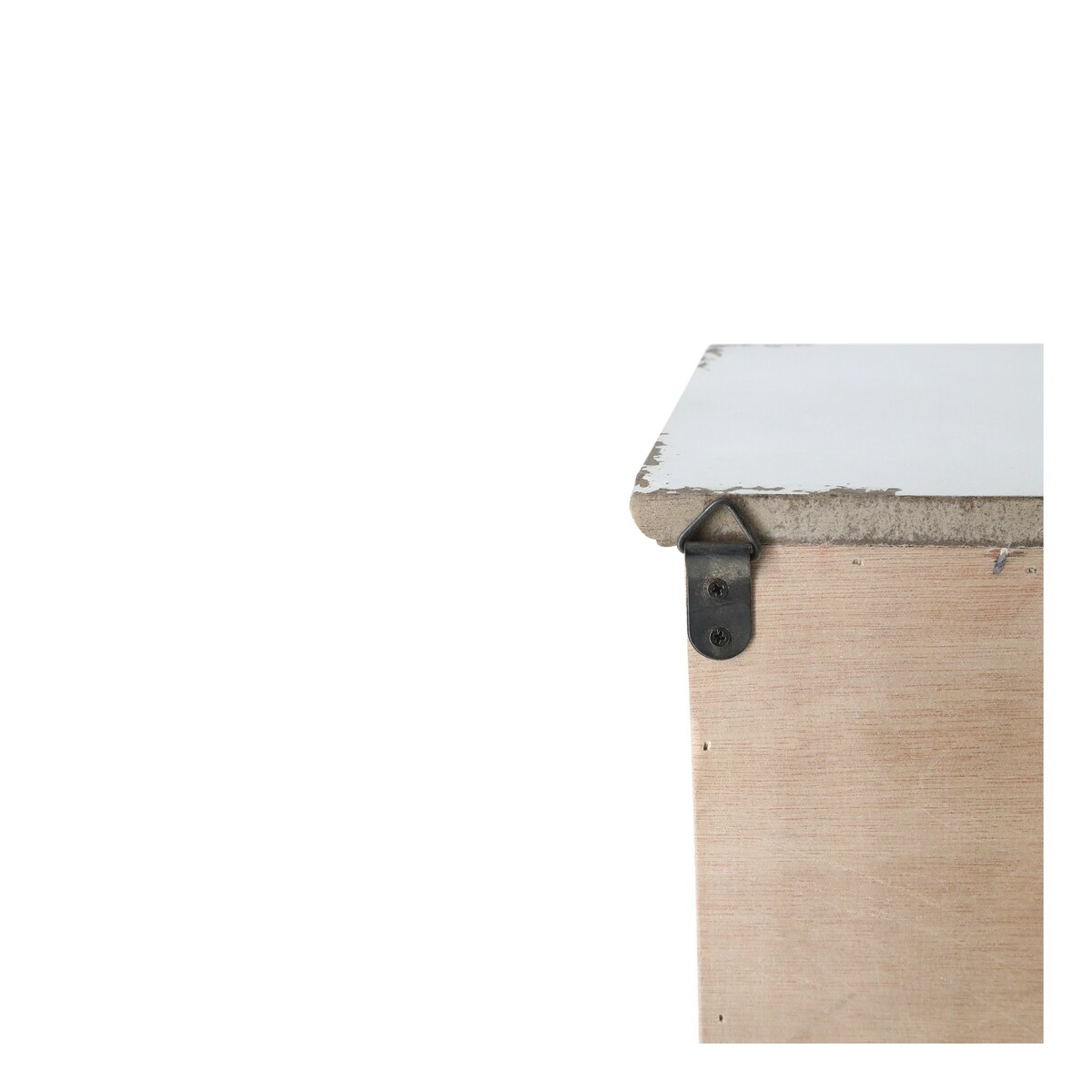 Szafka wisząca drewniana postarzana Chic