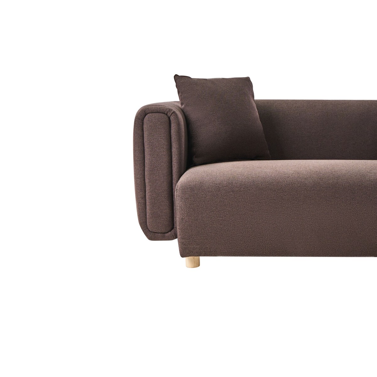 Sofa dla 2 osób LILLEROD  Ciemnobrązowy