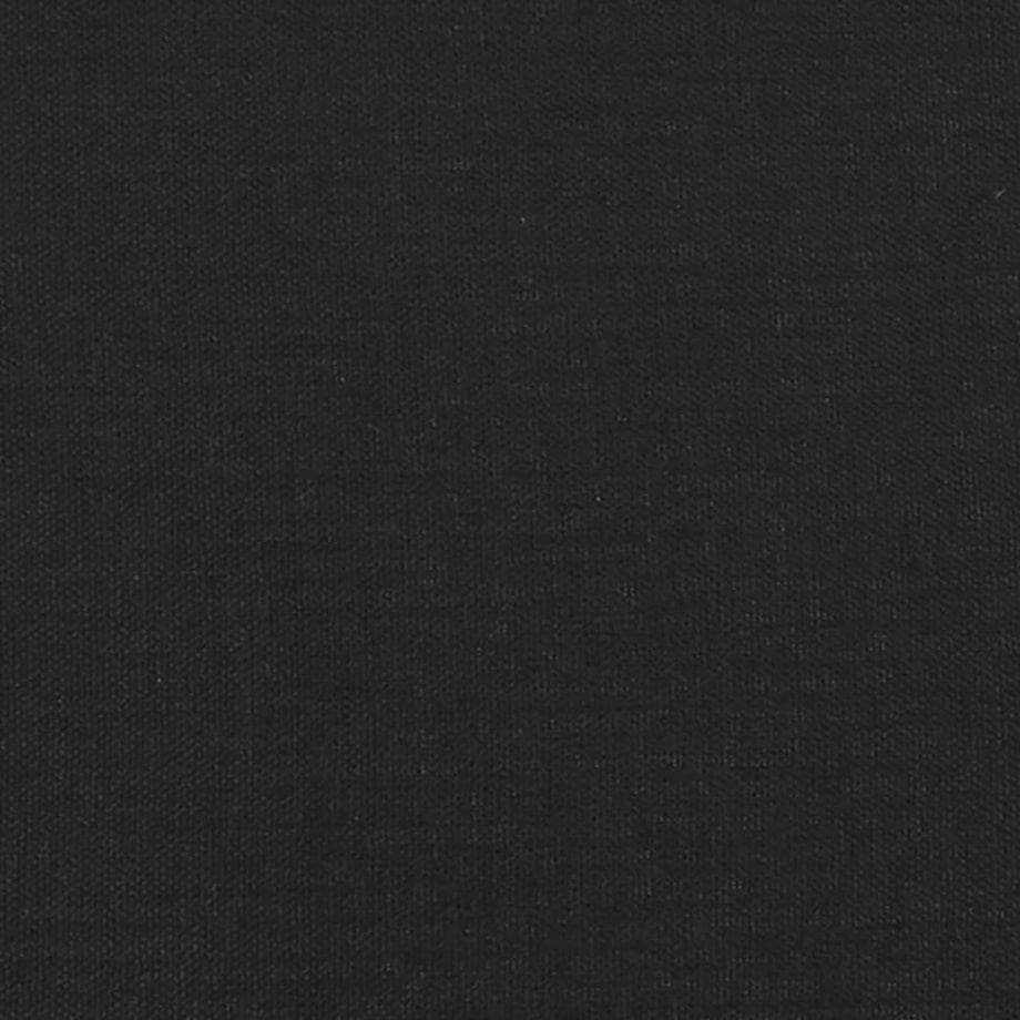 vidaXL Fotel wypoczynkowy, czarny, obity tkaniną