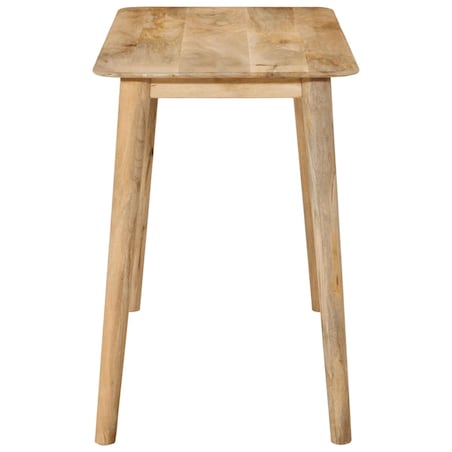 vidaXL Stół do jadalni, 112x52x76 cm, lite drewno mango