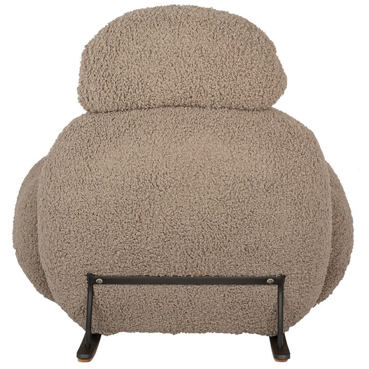 Pluszowy fotel bujany PLUSH TEDDY KH0101009574 ciemny beżowy, King Home