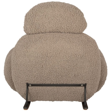 Pluszowy fotel bujany PLUSH TEDDY KH0101009574 ciemny beżowy, King Home