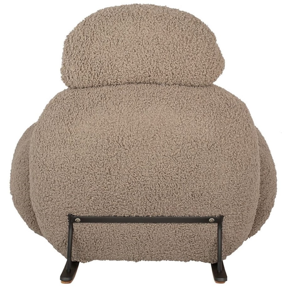 Pluszowy fotel bujany PLUSH TEDDY KH0101009574 ciemny beżowy, King Home