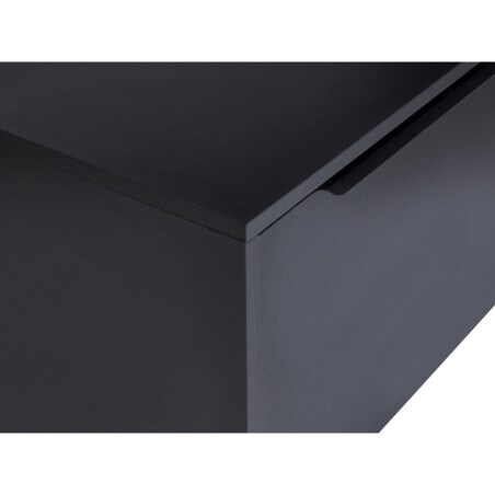 Wisząca szafka pod umywalkę PETROLINA 60 cm Czarny