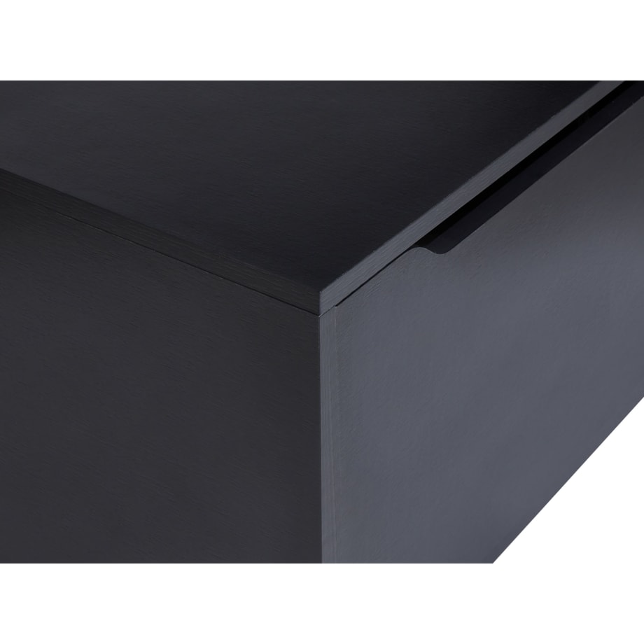 Wisząca szafka pod umywalkę PETROLINA 60 cm Czarny