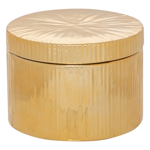 Ceramiczne pudełko z pokrywką, Ø 12,5 cm