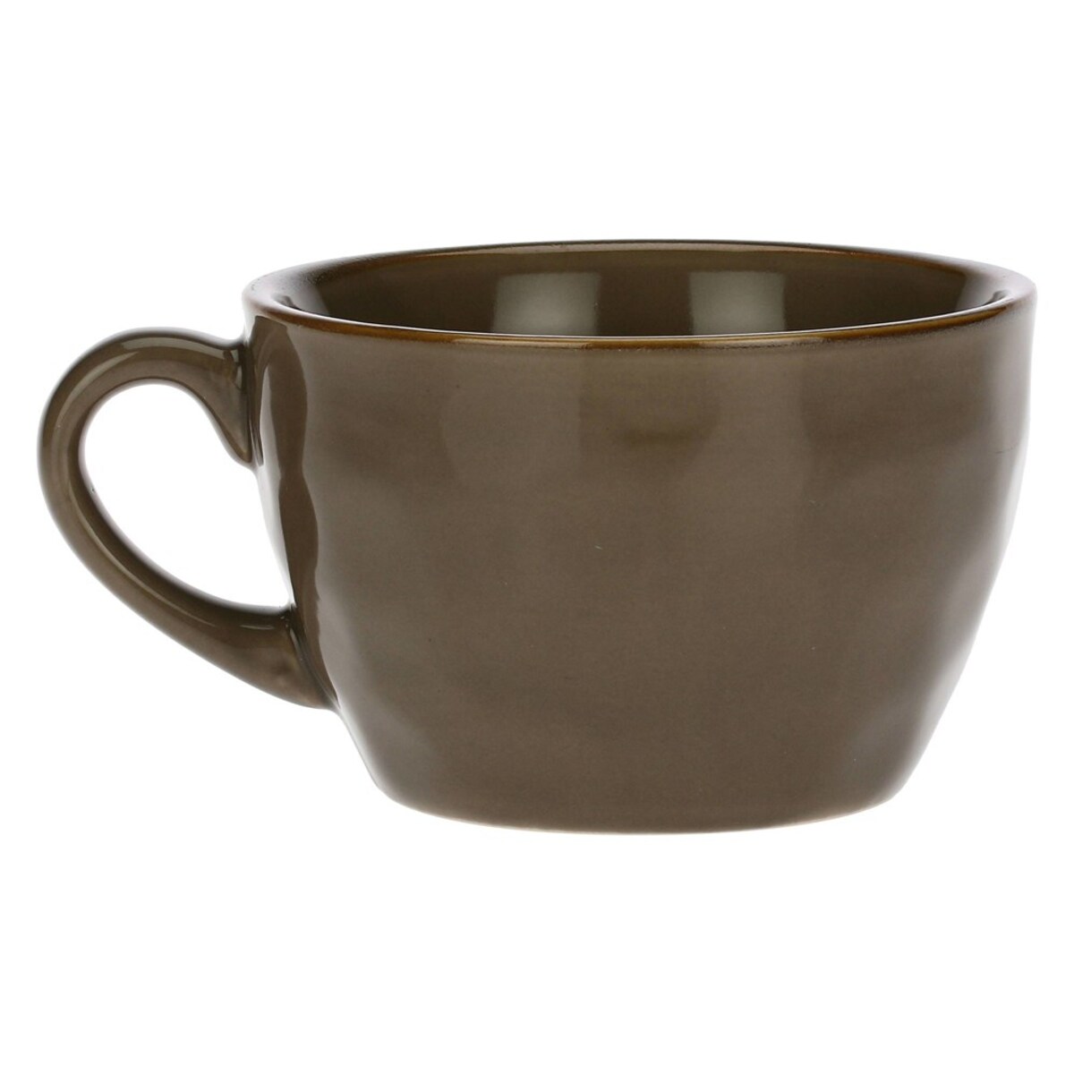 Zestaw 4 kubków śniadaniowych Concerto Grigio Tortora - Szaro-brązowy, 420 ml