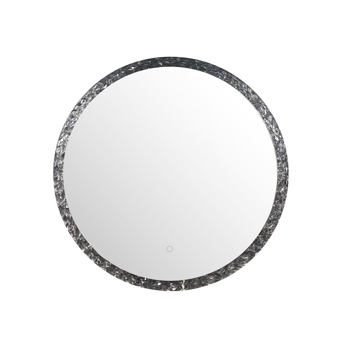Lustro łazienkowe okrągłe LED 24W Zuma Line D2309 podświetlane