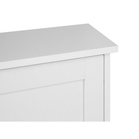 Szafka na buty 2 przegrody biała CHELAN