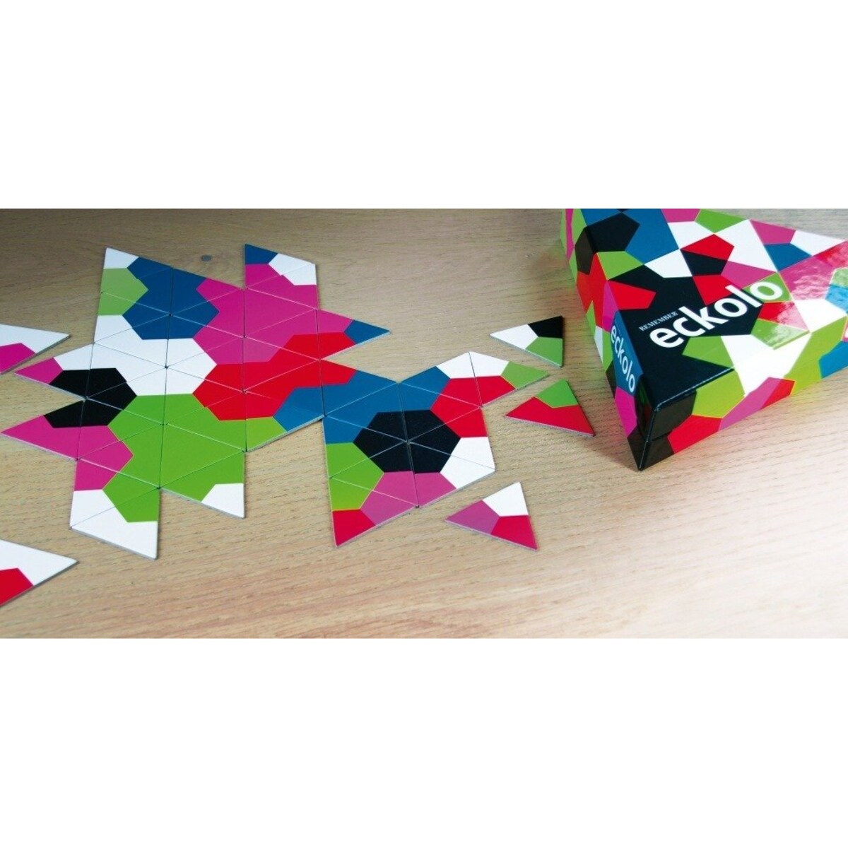 Układanka logiczna "Eckolo" dla dzieci, puzzle logiczne o dużych walorach edukacyjnych, REMEMBER