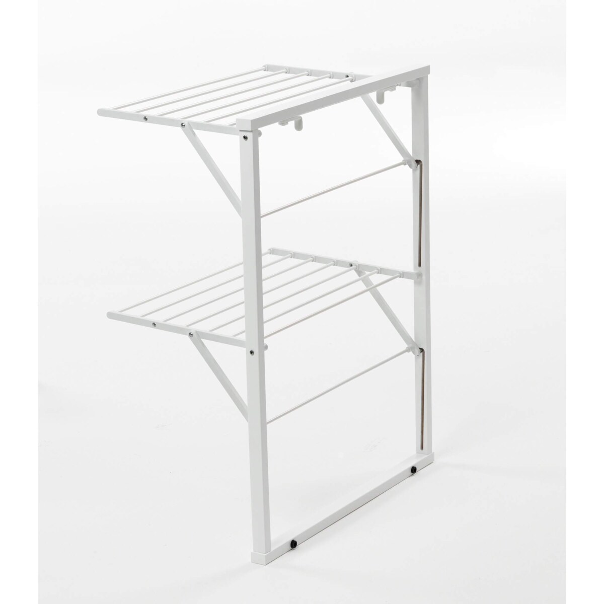 ARREDAMENTI KLAUS Suszarka na pranie na kaloryfer - 89 x 68 cm, Biały