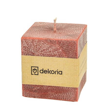 Świeca zapachowa palmowa kostka Your Inspiration, 7,5x7,5x8,5 cm