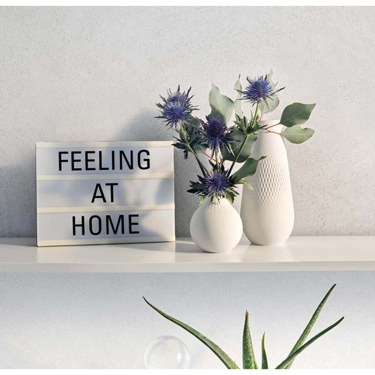 Wazon Perle S Collier biały Manufacture, 525 ml, Villeroy & Boch