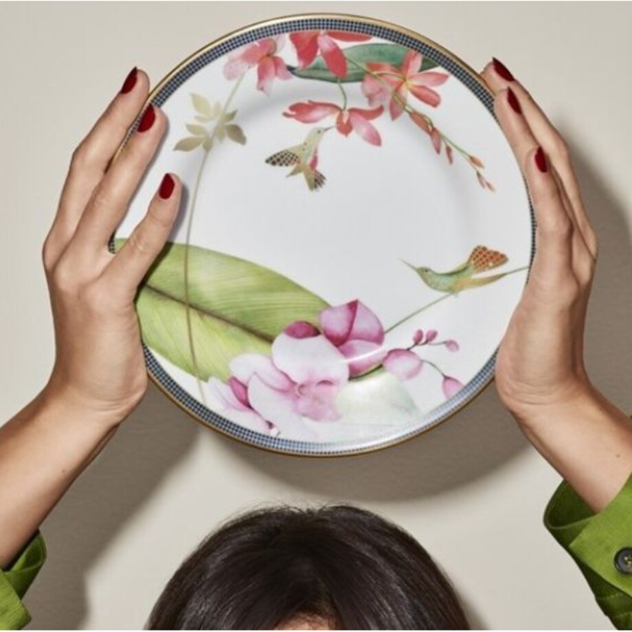 Serwis 3 el. dzbanek, cukiernica, mlecznik Hummingbird Wedgwood